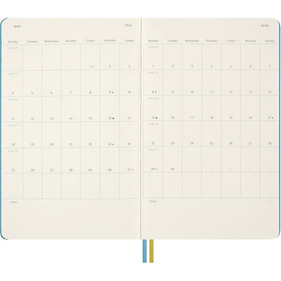 Ημερολόγιο Εβδομαδιαίο Moleskine 2025-2026 18Μ Large Peanuts image 6
