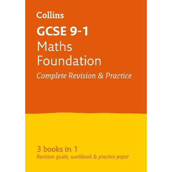 GCSE 9-1 Maths Foundation All-in-One Complete Revision and Practice image 0