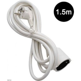 Lamtech Μπαλαντέζα Προέκταση Καλωδίου Με Μήκος 15m - Λευκό