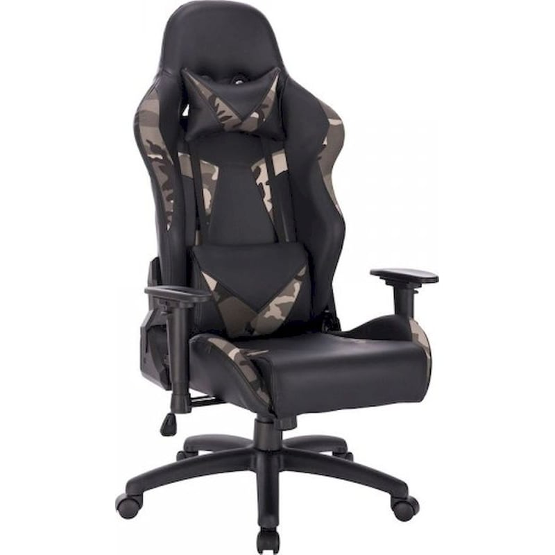 24MALL Καρέκλα Γραφείου/ Gaming 24Mall Legacy Pro Υφασμάτινη - Μαύρο/ Παραλλαγή