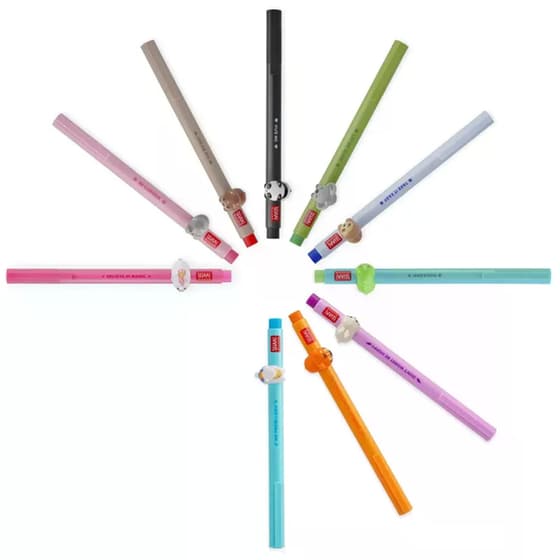 Στυλό Gel Legami Lovely Friends Bunny 0.5 mm Μωβ image 3