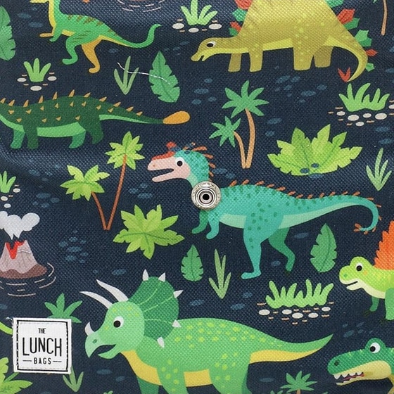 Τσαντάκι Φαγητού The Lunchbags Kids Dinos image 5