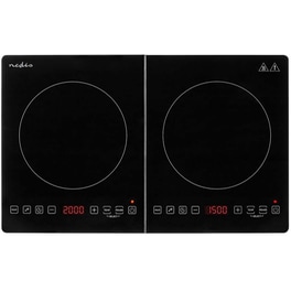 Κεραμικό Διπλό Μάτι NEDIS KAIP124CBK2 3500W Μαύρο