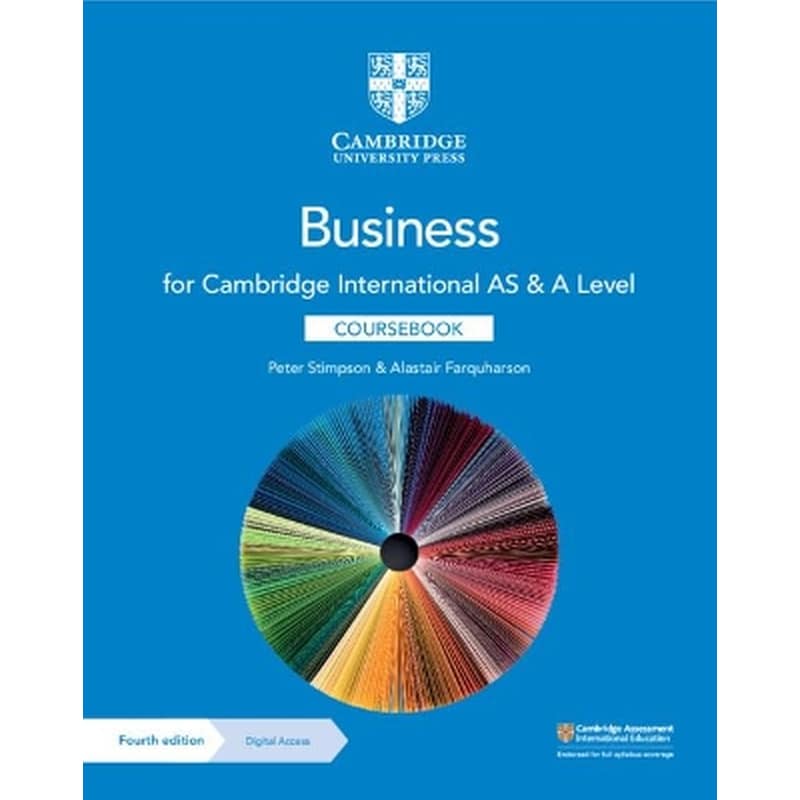 Cambridge International AS A Level Business Coursebook with Digital Access (2 Years)