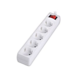 Πολύπριζο Sonora PSW501 5 Θέσεων 3m - Λευκό