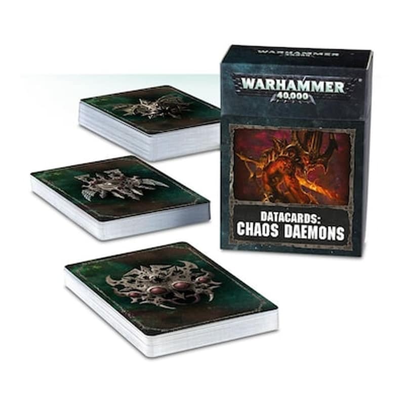 Datacards: Chaos Daemons Επιτραπέζιο (Games Workshop)