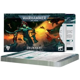 Index Cards: Drukhari Warhammer 40k GAMES WORKSHOP