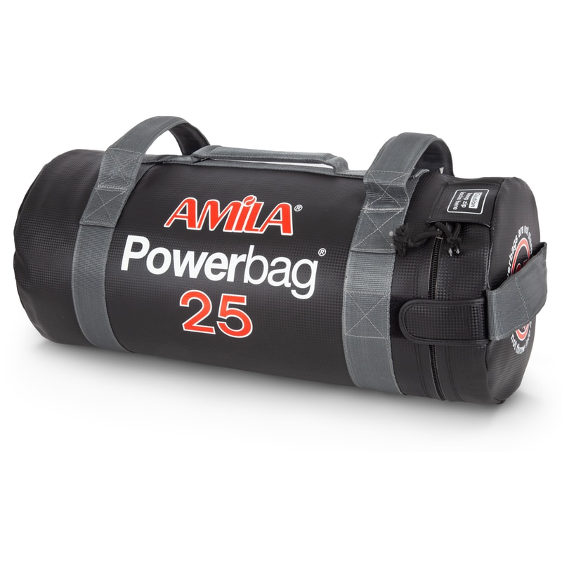 Power Bag 25kg Amila Pro 90679 από Νάιλον με Άμμο - Μαύρος
