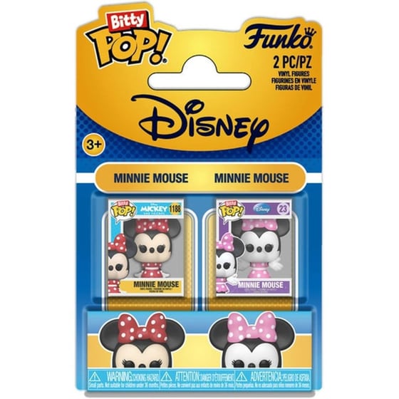 Funko Bitty Pop!  - Mickey & Friends  - Minnie Mouse (2-pack) image 0