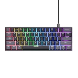 Trust GXT867 ACIRA Mini Gaming Ενσύρματο Πληκτρολόγιο (US)