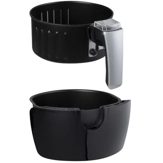 ALPINA 1300-1500 W με Αποσπώμενο Κάδο 2.4 L Μαύρη Φριτέζα Αέρος image 3