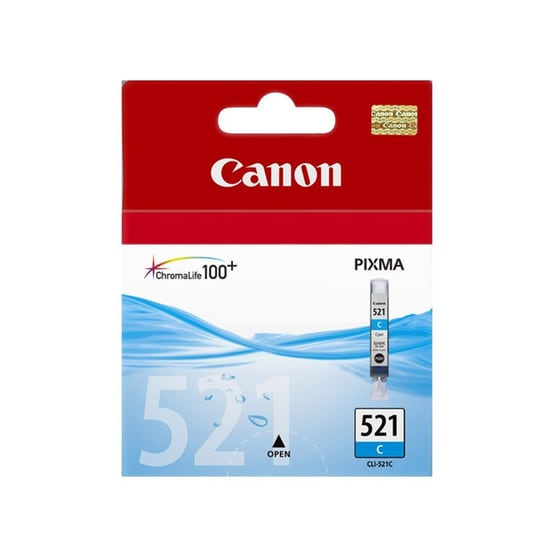 Canon CLI-521 Κυανό Μελάνι Εκτυπωτή 2934B001 image 0
