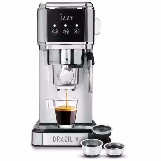 IZZY ΙΖ-6015 1350W 20bar Ημιαυτόματη Μηχανή Espresso image 2