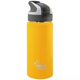 Παγούρι Θερμός Laken με Καλαμάκι Κίτρινο 500ml