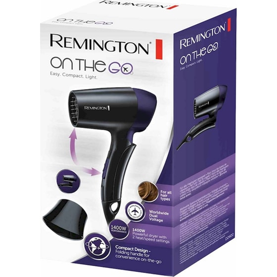 Remington D2400 Πιστολάκι Μαλλιών Ταξιδίου 1400w image 3