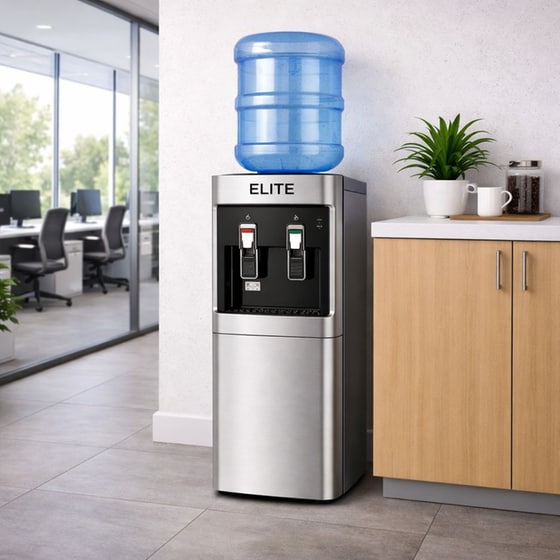 Ψύκτης Νερού ELITE WDC-2558 Ασημί image 6