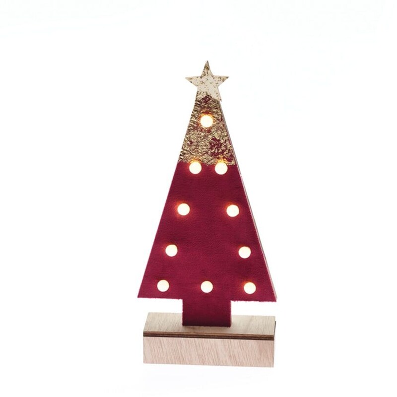 Χριστουγεννιάτικο Δεντράκι Aca Decor με LED Xmas Tree Red
