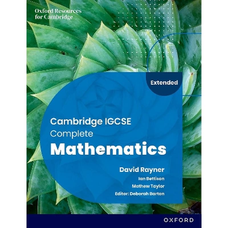 Cambridge IGCSE Complete Mathematics Extended: Student Book Sixth Edition