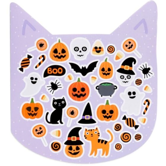 Sticker Book Spooky Cat image 3