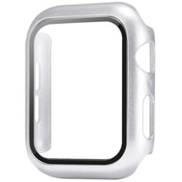 Θήκη Sonique Προστασία PC + Tempered Glass για Apple Watch 40mm - Ασημί
