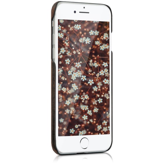 Θήκη Apple iPhone 7/iPhone 8/iPhone Se 2020 - Kalibri Wooden Case - Brown image 2