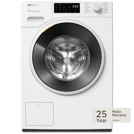 MIELE WWD380 WCS PWash&Steam 9 kg 1.400 Στροφές Λευκό με Wi-Fi Πλυντήριο Ρούχων image 0