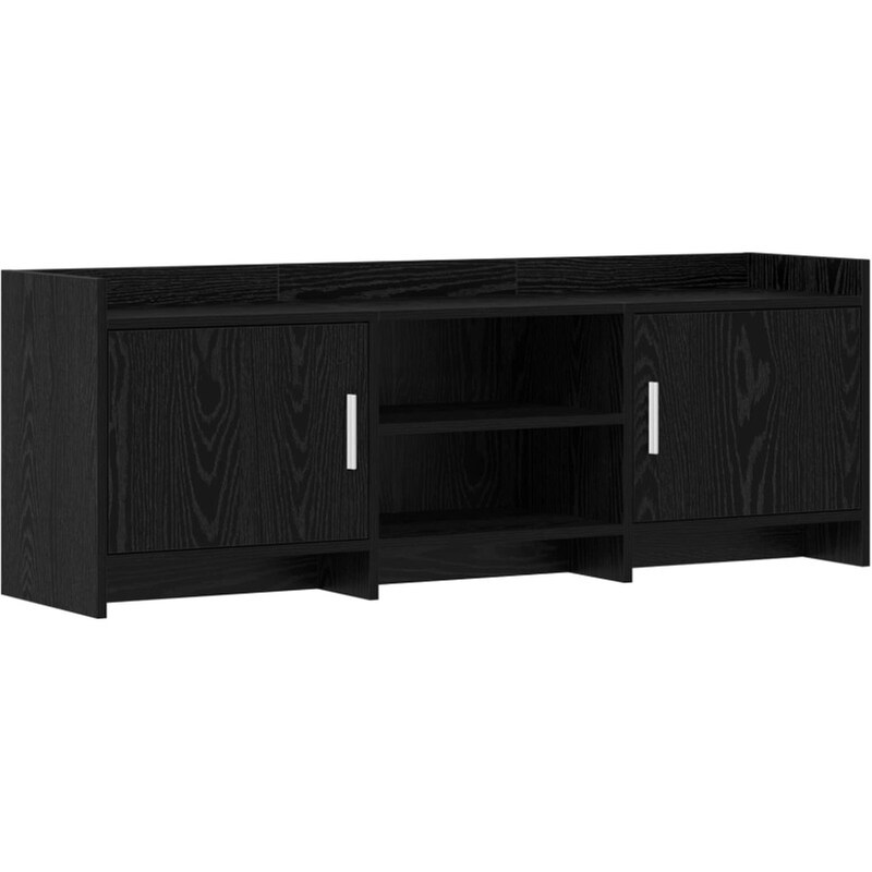 Έπιπλο Τηλεόρασης VidaXL 130 x 33 x 47 cm - Μαύρη Δρυς