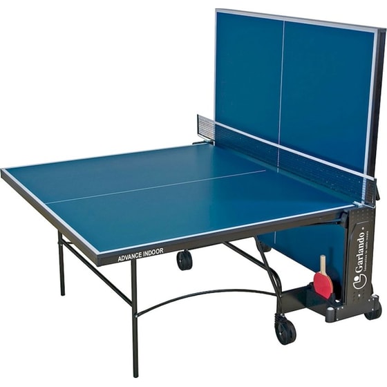 Τραπέζι Ping Pong Εσωτερικού Χώρου Garlando Advanced 274x152.5x76cm Αναδιπλούμενο - Μπλε image 1