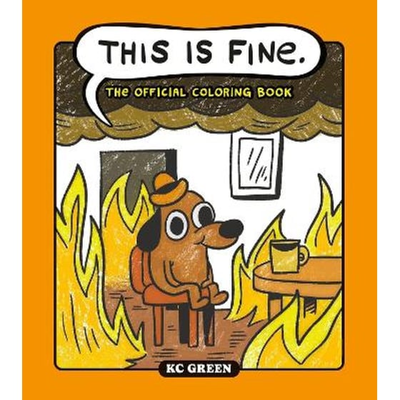 This is Fine: The Official Coloring Book image 0