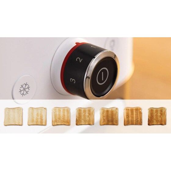 Φρυγανιέρα BOSCH Compact MyMoment TAT4M221 2 Θέσεων 950 W Λευκό image 4