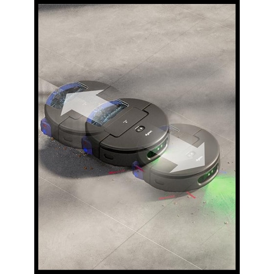 DYSON SPOT+SCRUB AI RB05-A για Σκούπισμα και Σφουγγάρισμα Μαύρο Σκούπα Ρομπότ image 7