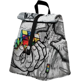 Τσαντάκι Φαγητού Graffiti Roll Top Hand Rubiks