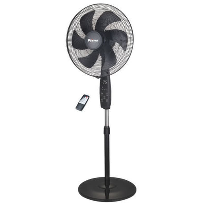 PRIMO PRSF-80698D Ανεμιστήρας Δαπέδου 30W 45cm με Τηλεχειριστήριο