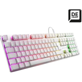 Sharkoon PureWriter RGB Gaming Ενσύρματο Μηχανικό Πληκτρολόγιο Λευκό (US)