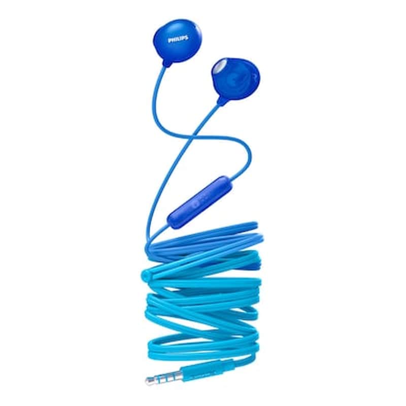 PHILIPS Ακουστικά Handsfree Philips UpBeat 3.5mm Jack - Μπλε
