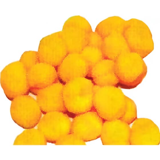 Πομ Πομ Anhui Tianhui 1 cm Κίτρινο (100 Τεμάχια) image 0