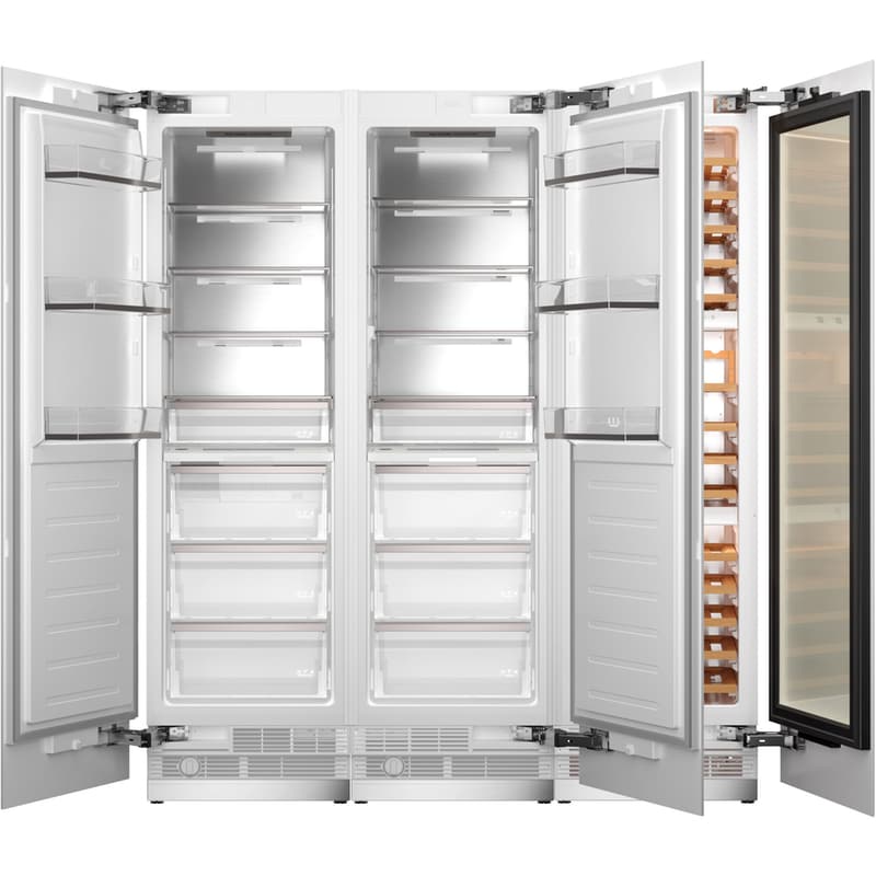 BERTAZZONI RWFL606060S5FPNS No Frost 1060 Lt Εντοιχιζόμενο Ψυγείο Ντουλάπα με Συντηρητή Κρασιών