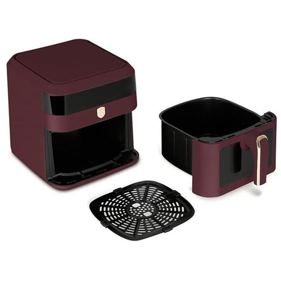 BERLINGER HAUS BH-9687 με Αποσπώμενο Κάδο 1300 W 8 L Κόκκινο Φριτέζα Αέρος image 2