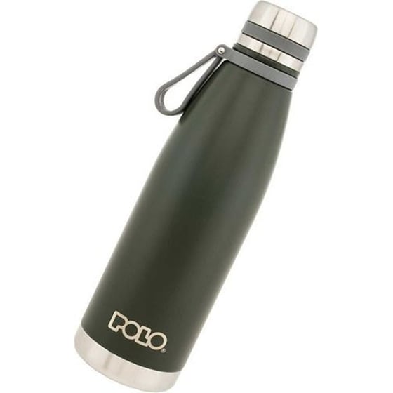 Μπουκάλι Θερμός Polo Ανοξείδωτο Χακί 1.1L image 1