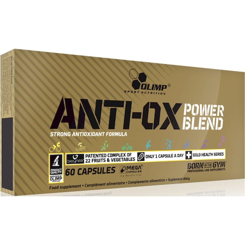 OLIMP Ειδικό Συμπλήρωμα Διατροφής Olimp Anti Ox Power Blend - 60 κάψουλες