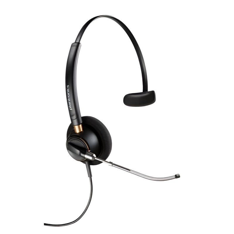 Ακουστικά Κεφαλής Poly Encorepro HW510V E A - Μαύρα