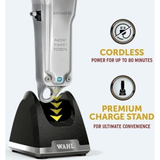 Κουρευτική Μηχανή Wahl  Cordless Senior Metal - Ασημί image 7