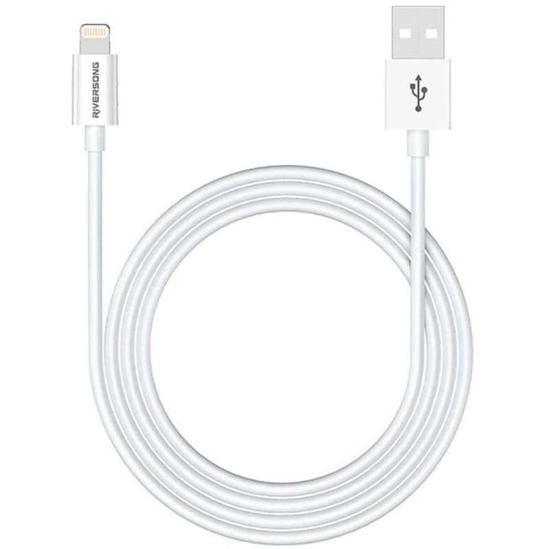 Καλώδιο Rirversong USB σε Lightning 1.2m - Λευκό
