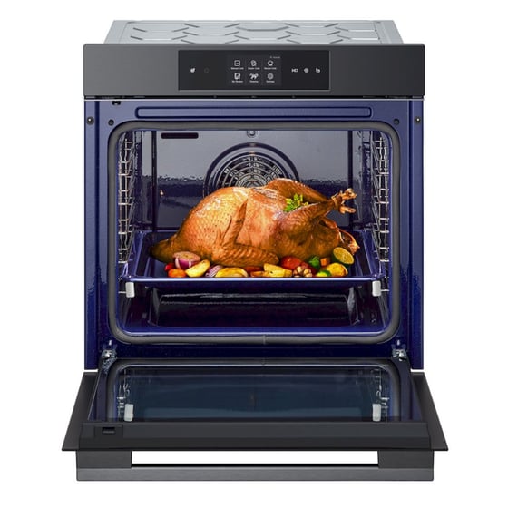 LG WSED7665B InstaView™ 76 Lt Ανθρακί Εντοιχιζόμενος Φούρνος Άνω Πάγκου image 1