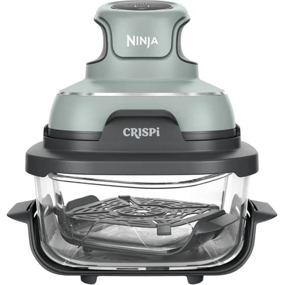 NINJA CRISPi FN101EUSG με Καπάκι 3.8 L 1700 W Πράσινο Φριτέζα Αέρα image 0