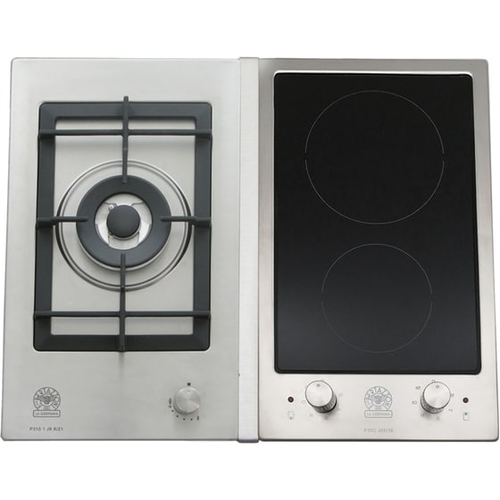 LA GERMANIA P63 1CV LAG X (GN) 61.5 cm Inox Εστία Μεικτή Φυσικού Αερίου Αυτόνομη image 0