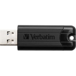 Verbatim PinStripe 256GB USB 3.0 Stick Μαύρο
