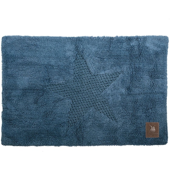 Πατάκι Μπάνιου Greenwich Polo Club 2578 Ορθογώνιο Βαμβακερό 60x90 cm - Μπλε image 0