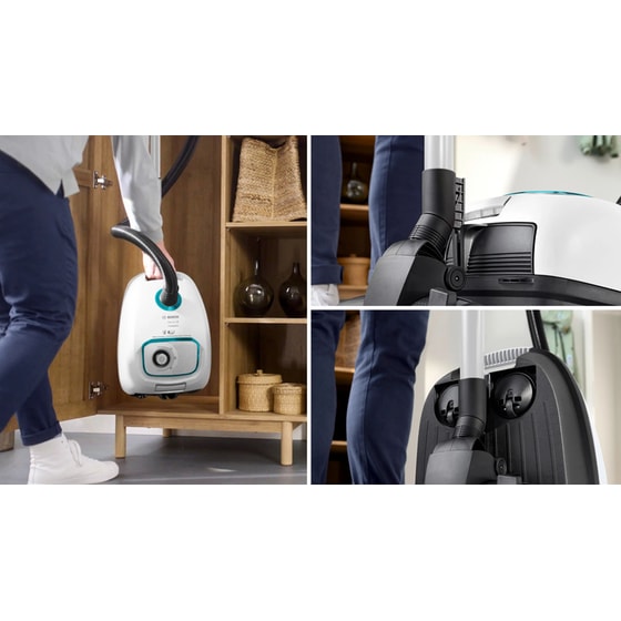 BOSCH BGB41HYG1 WH 600 W με Σακούλα 4 L Λευκό Ηλεκτρική Σκούπα image 9