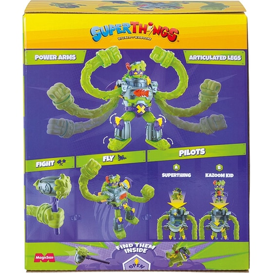 Superthings Μικροπλάσματα Superbot Power Arms με Φιγούρες Trasher image 6